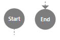 Screenshot of start and end nodes.