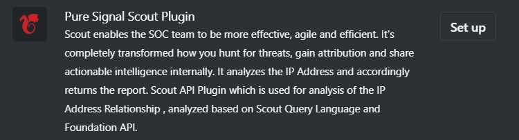 Image of the Pure Signal Scout plugin.