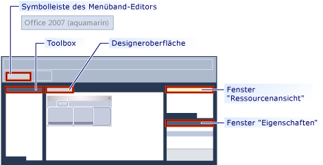 MFC Ribbon Designer.