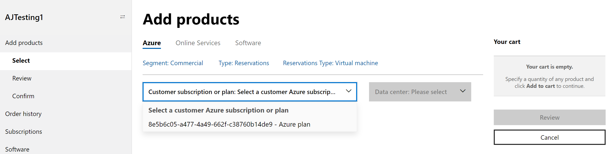 Shared scope reservations setting.