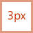 48 px Symbol mit 3px Auffüllung.