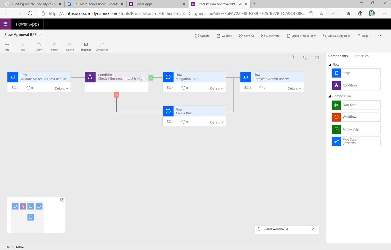 Flow Approval BPF - Implementation.