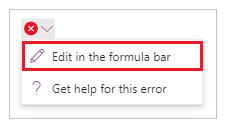 Edit the formula.