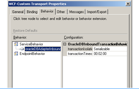 Setting Transaction Isolation Level