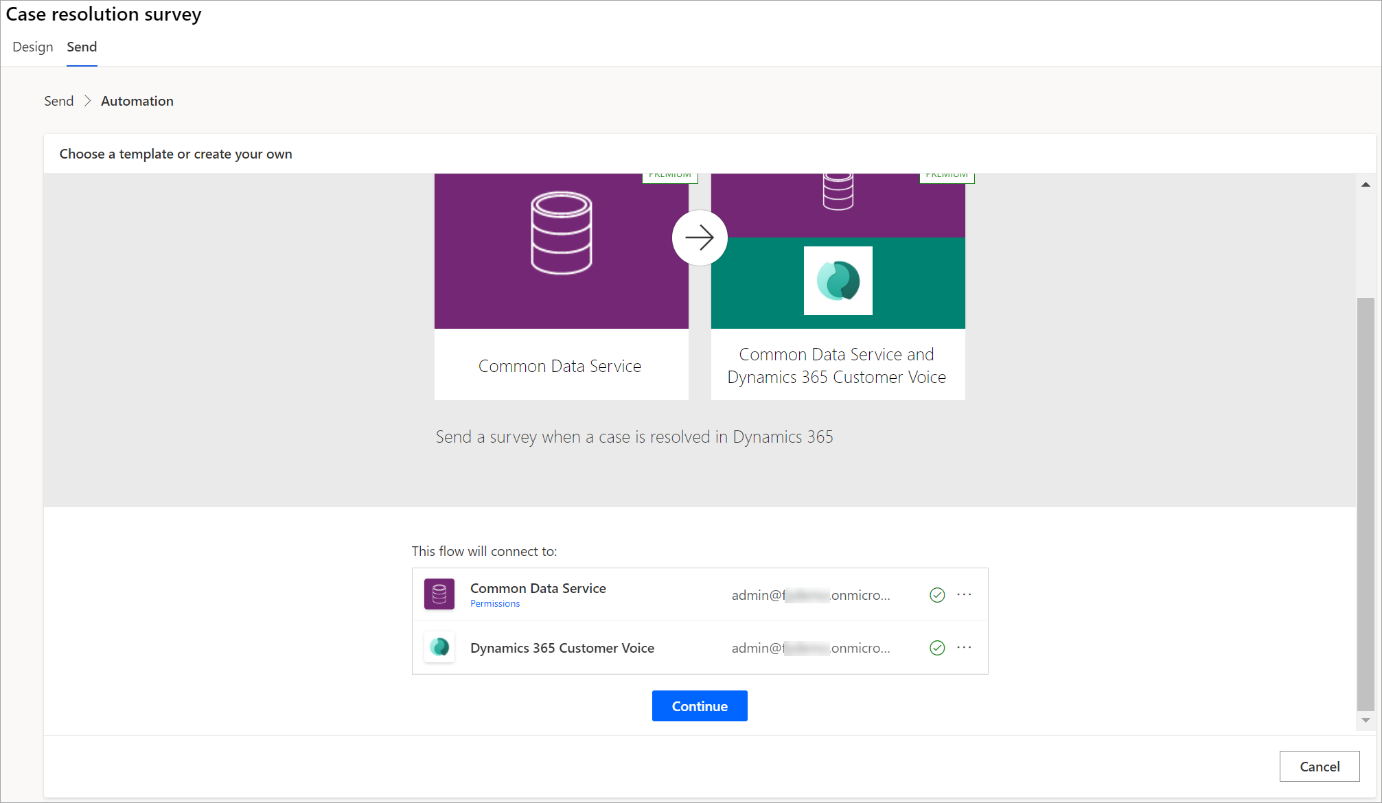 Verify the connection details.