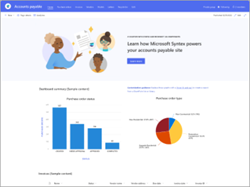 Thumbnail image for the accounts payable site template.