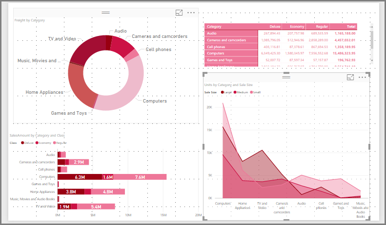 Screenshot of the Valentine's Day JSON theme.