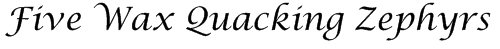 Lucida Calligraphy Italic