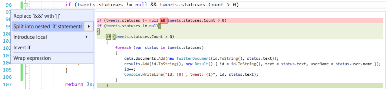 Split or merge if statements