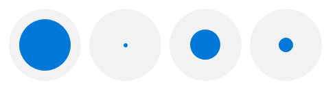 ItemsRepeater with circular representation