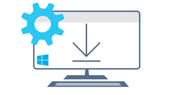 Icono de configuración del entorno de desarrollo