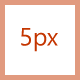 Icono de 80 px con relleno de 5 px.