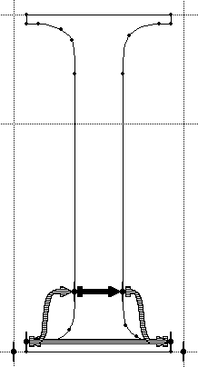 Screenshot of capital i with an additional link from a point on the left edge of the stem to the original point on the right edge.