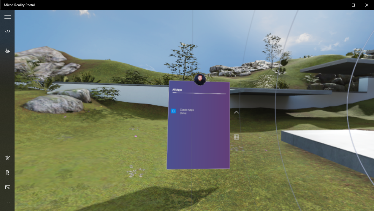 Exécutez des applications de bureau (Win32) dans Windows Mixed Reality.