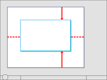 figure de fenêtre détenue centrée sur la fenêtre propriétaire 