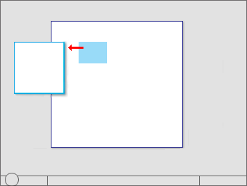 figure de fenêtre contextuelle placée à gauche de l’objet 