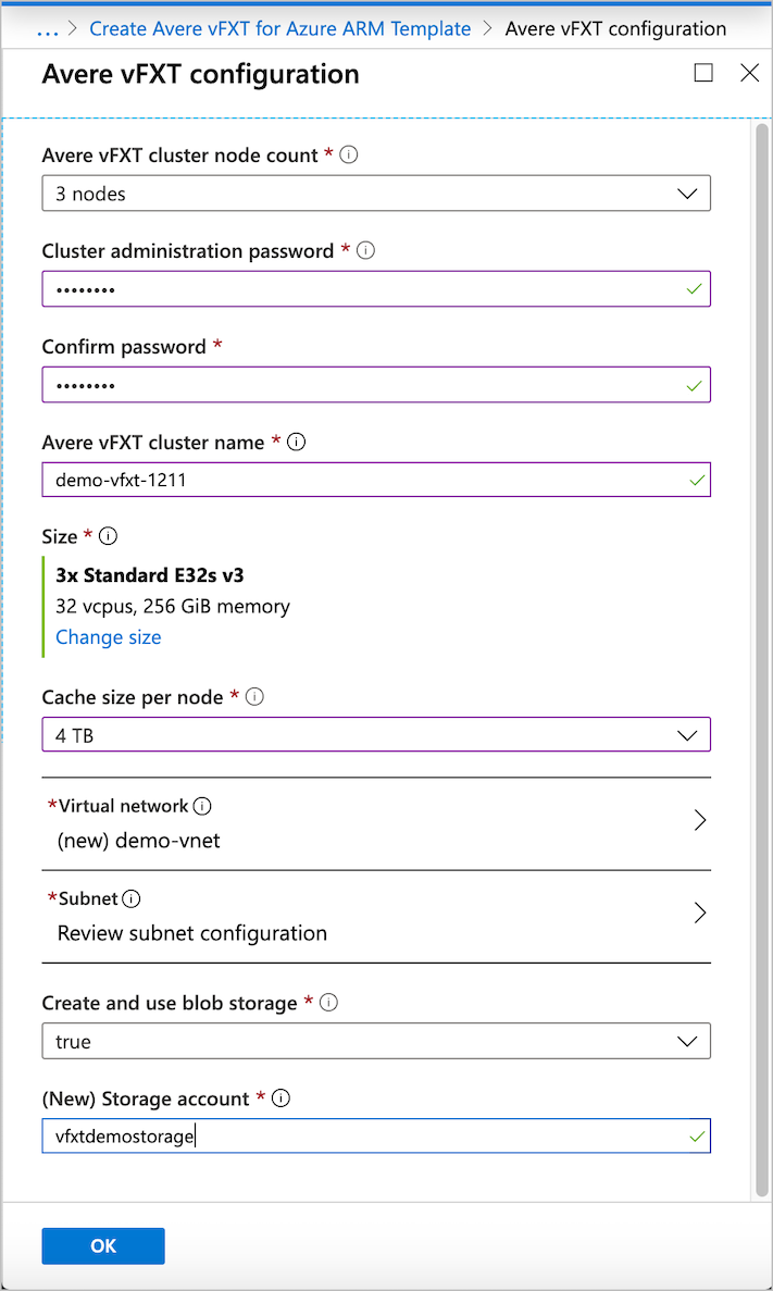 Deuxième page du modèle de déploiement