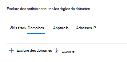 Exclure des domaines.