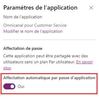 Licences par application.