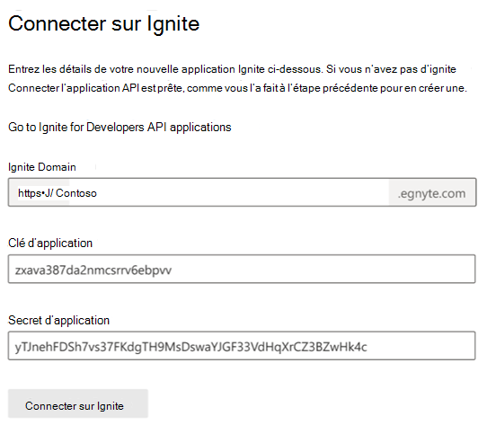 prise en main d’egynte connect