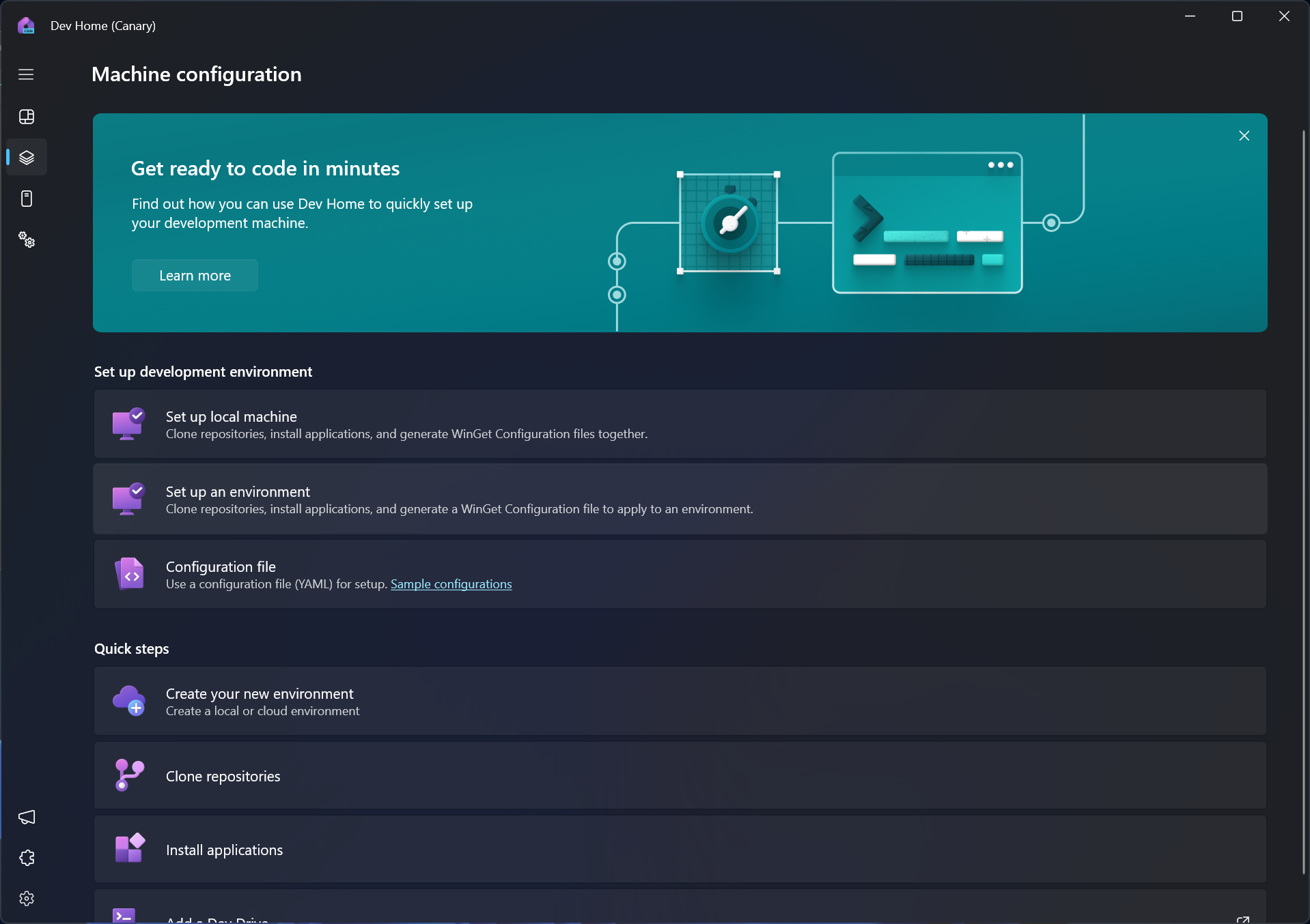 Configuration de l’ordinateur