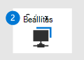 2. fázis: Beállítás.