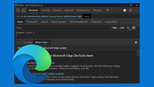 Microsoft Edge DevTools ikon