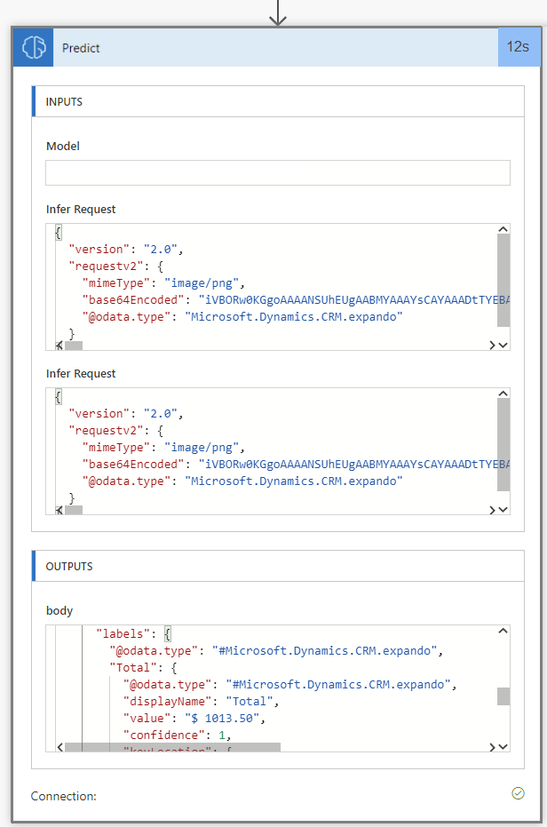 Cuplikan layar mendapatkan output dari hasil eksekusi.