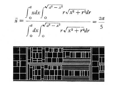 A complex math formula and the hierarchy of boxes in its layout