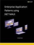 Criteri di applicazione aziendale con .NET MAUI Anteprima copertina e-book.