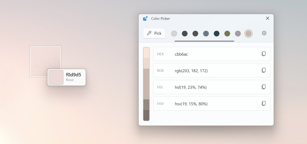 ColorColor Picker screenshot