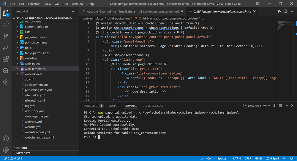 Visual Studio Code.