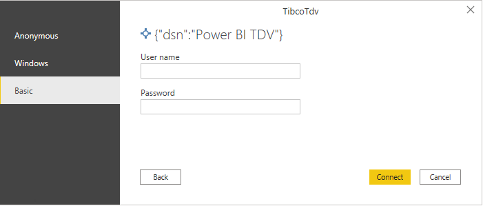 TDV Authentication.