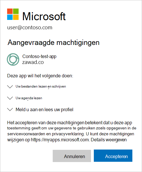 OAuth-app-machtiging.
