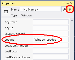 Main Window Properties