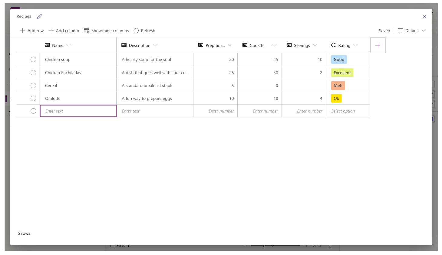 Visuele editor.