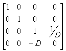 illustratie van de samengestelde projectiematrix