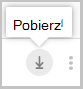Zrzut ekranu przedstawiający przycisk pobierania.