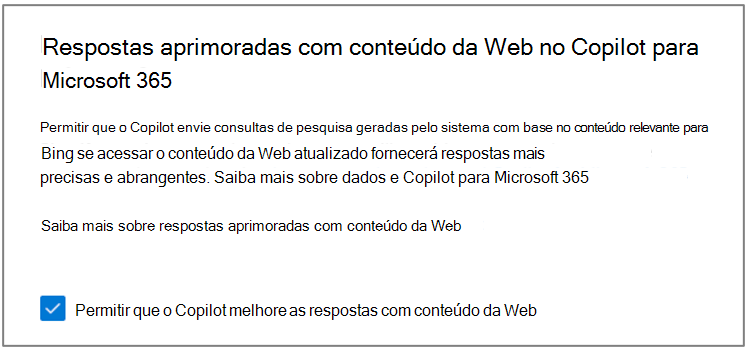 Definição de plug-in de conteúdo Web ao nível do inquilino.