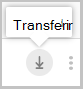 Captura de ecrã a mostrar o botão de transferência.