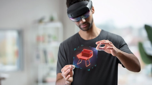 HoloLens 2 Edição de Desenvolvimento.