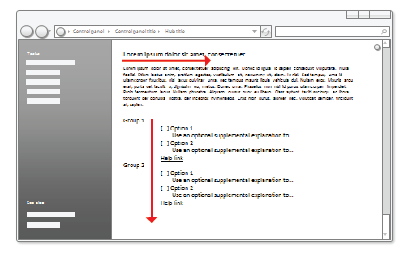 figura de texto com setas mostrando a digitalização de texto 