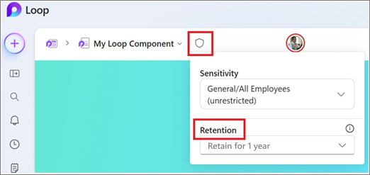 Apply label menu shown in the Loop app.