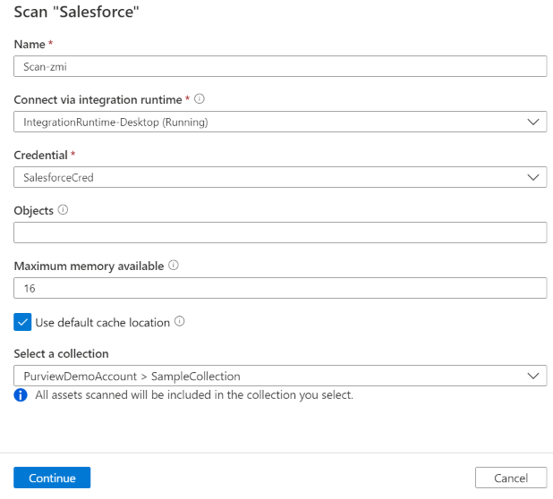 сканирование Salesforce